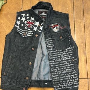 Red Ape Jean vest